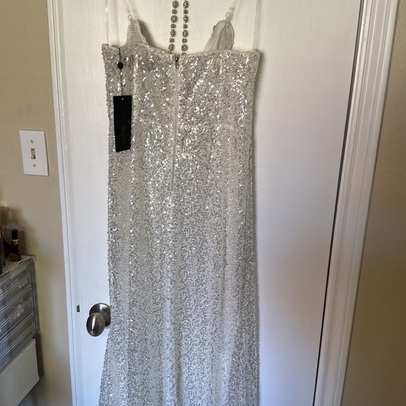Sequin, Beaded and Rhinestones Dress - Picture 6 of 14